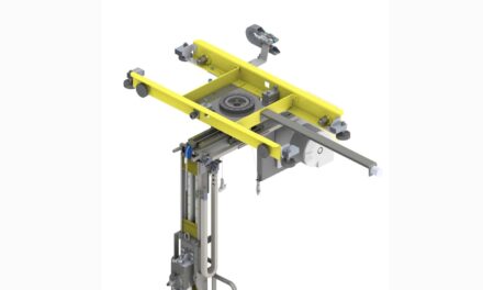 Pneumatische Handhabung auf 3 Achsen