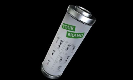 Exapor-Filterelement mit individuellem Branding