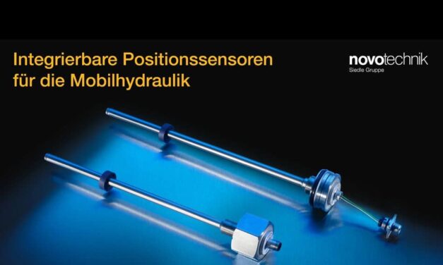 Integrierbare Positionssensoren für die Mobilhydraulik