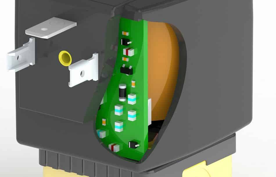 Ventile von Bürkert mit Doppelspule und Kick-and-Drop-Elektronik