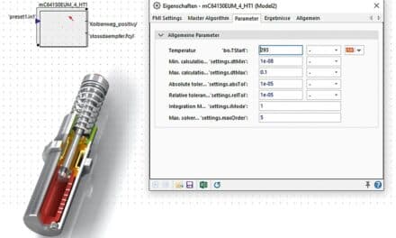Industriestoßdämpfer als digitale Zwillinge