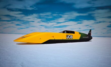 Wasserstoffverteilung im Rekordfahrzeug JCB Hydromax